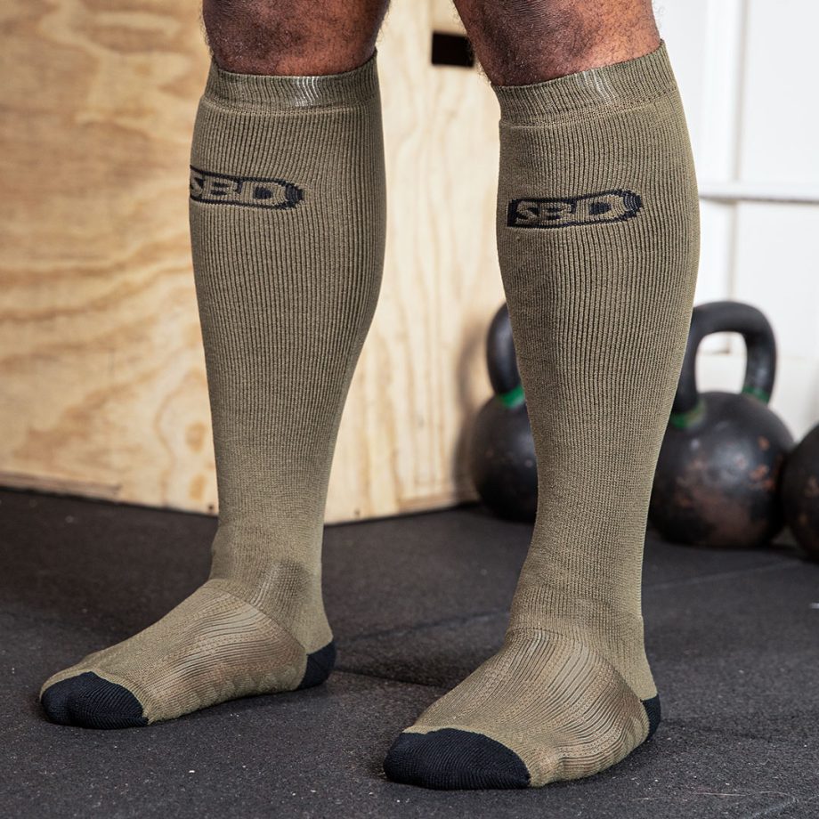 Calcetas De Deadlift ENDURE RANGE GREEN