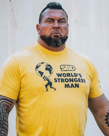 Polera World’s Strongest Man 2021 HEAT (AMARILLA)