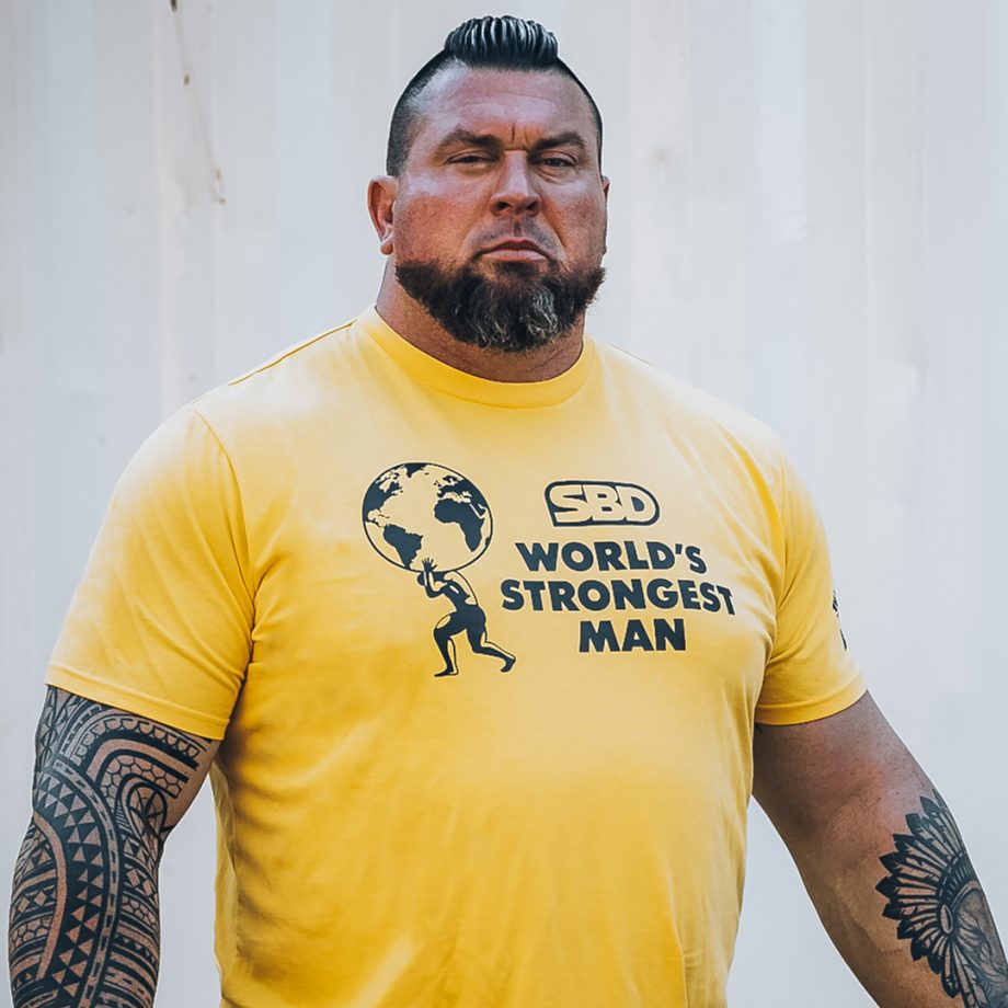 Polera World’s Strongest Man 2021 HEAT (AMARILLA)