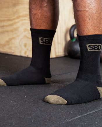 Calcetines Deportivos ENDURE RANGE BLACK