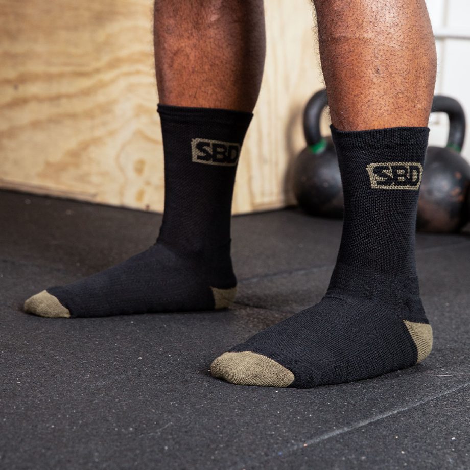Calcetines Deportivos ENDURE RANGE BLACK