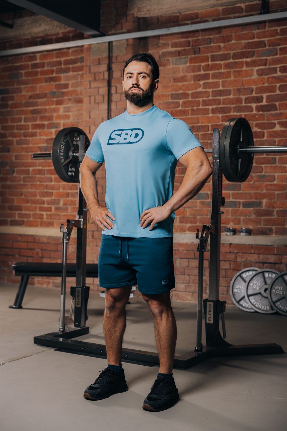 Polera SBD BRAND REFLECT AZUL/TEAL